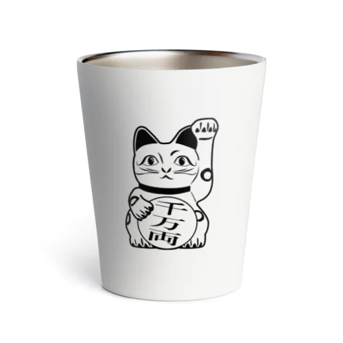 月に招き猫 Thermo Tumbler