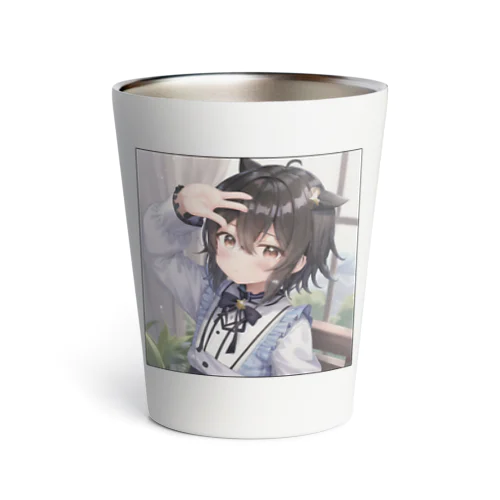 学校の中の少年 Thermo Tumbler