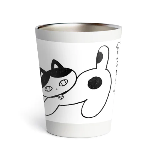 ねこねこハチワレ Thermo Tumbler