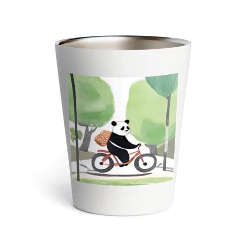 自転車パンダ Thermo Tumbler