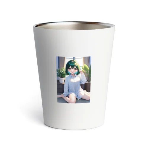 ドット絵あいちゃん Thermo Tumbler