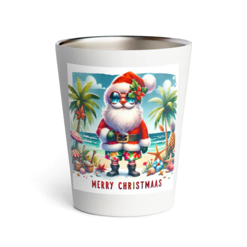 Merry Christmasシリーズ　サンタのサマークリスマス」 Thermo Tumbler