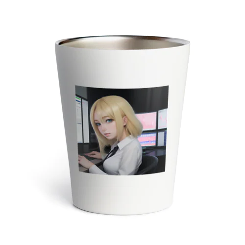 投資家女子 Thermo Tumbler