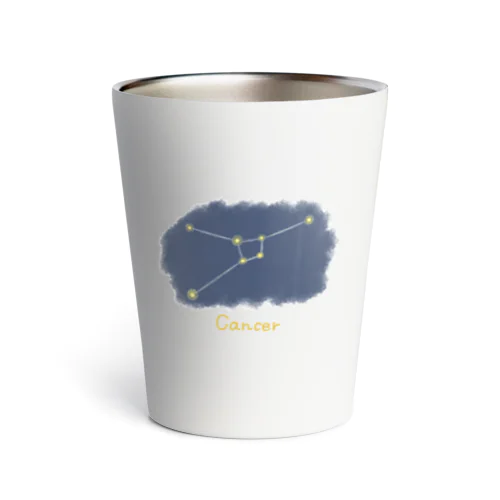 光る夜空の星座・蟹座 Thermo Tumbler