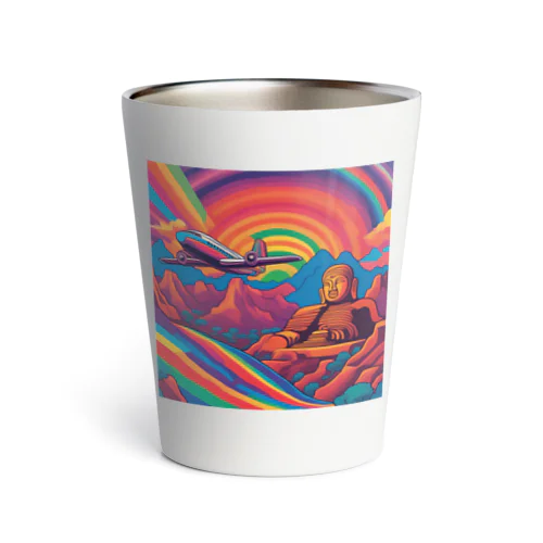 Psychedelic history mix 3 Thermo Tumbler
