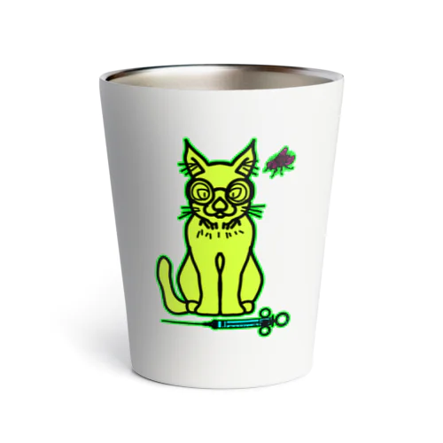 待ちきれない猫 Thermo Tumbler