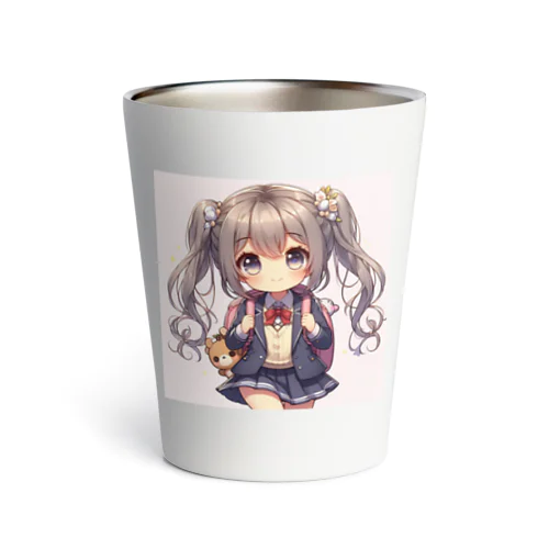 可愛い女子 Thermo Tumbler