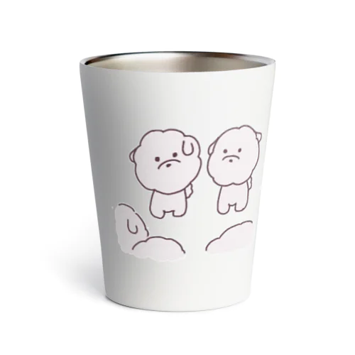 ふわもち犬の集い(井戸端会議) Thermo Tumbler