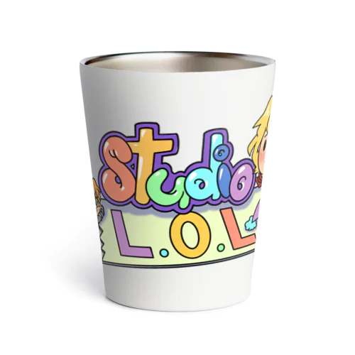 Studio L.O.L カラフルロゴ Thermo Tumbler