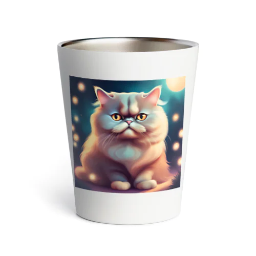 ごきげんなペルシャ猫 Thermo Tumbler