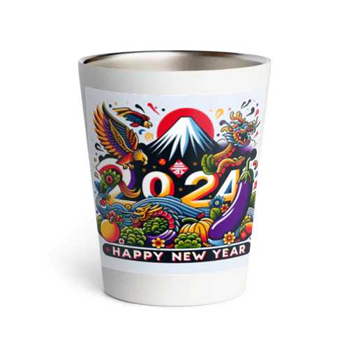 2024年　ハッピーニューイヤー Thermo Tumbler