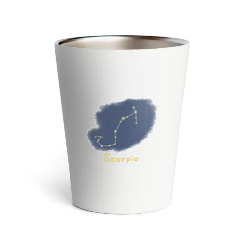 光る夜空の星座・蠍座 Thermo Tumbler