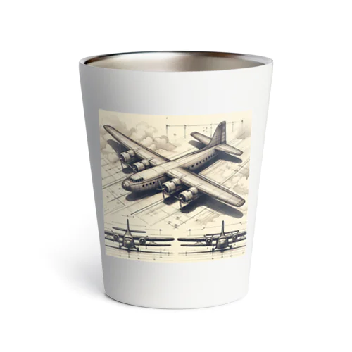 架空の航空機 Thermo Tumbler