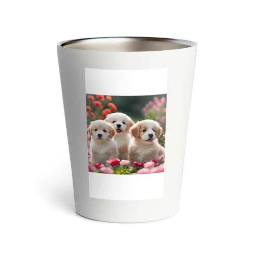 かわいい仔犬のグッズ Thermo Tumbler