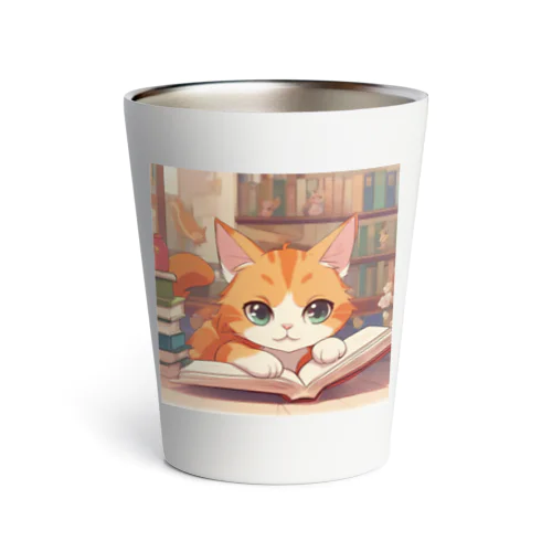 ほんよみかんねこ Thermo Tumbler