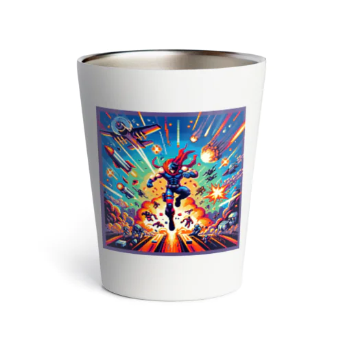 Heroes come late Dot. / type.1 Thermo Tumbler
