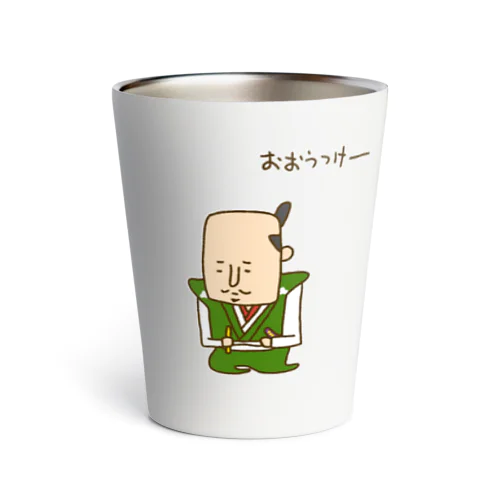 画伯チックな織田信長 Thermo Tumbler