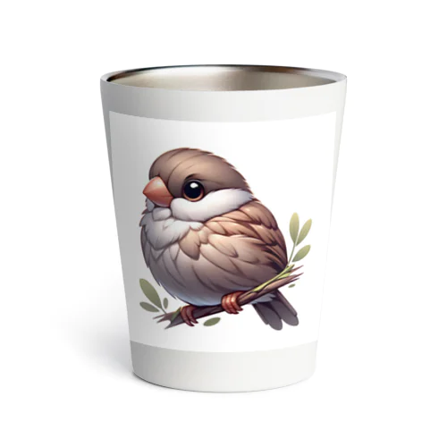 佇む文鳥 Thermo Tumbler