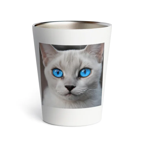 青目の猫 Thermo Tumbler