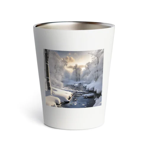 雪景色グッズ Thermo Tumbler