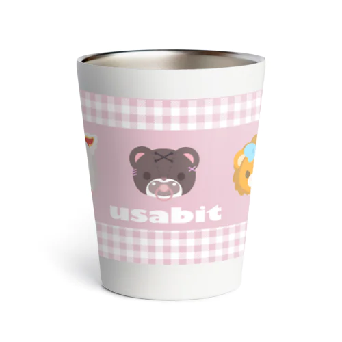 【usabit】けもびっとpink2 Thermo Tumbler