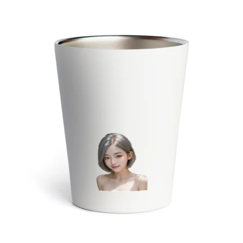 AI美女 Thermo Tumbler