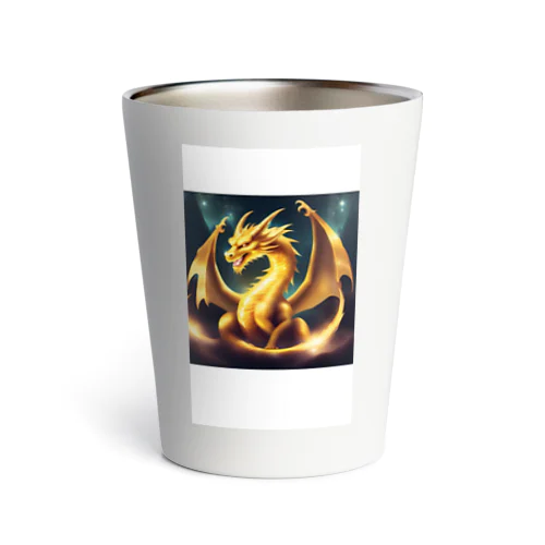 神々しいドラゴン Thermo Tumbler