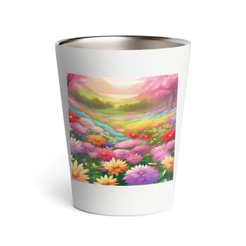 きれいな花畑 Thermo Tumbler