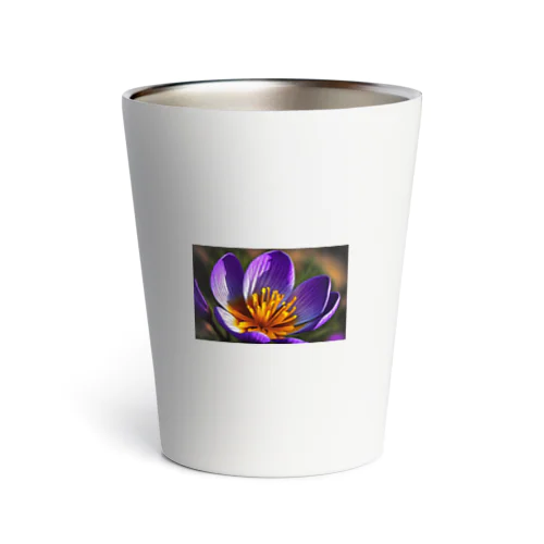 紫の花 Thermo Tumbler