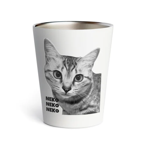 NEKO NEKO NEKO ワウワウちゃん Thermo Tumbler