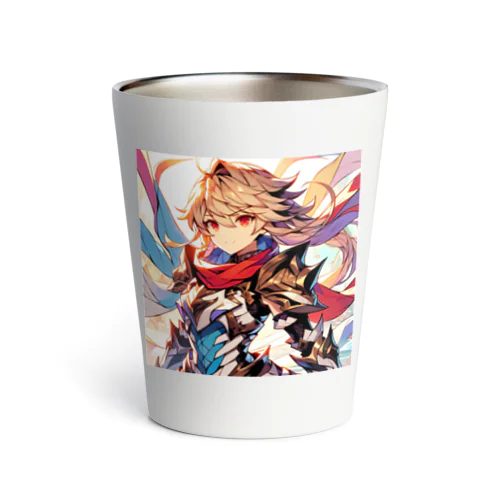 ヒーロー風なAI美女 Thermo Tumbler