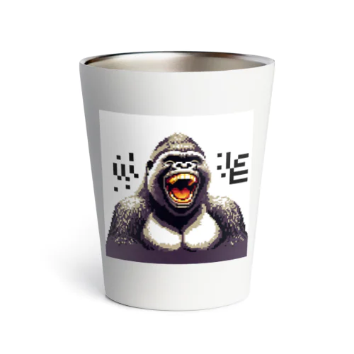 ゴリラ笑う🦍！ Thermo Tumbler