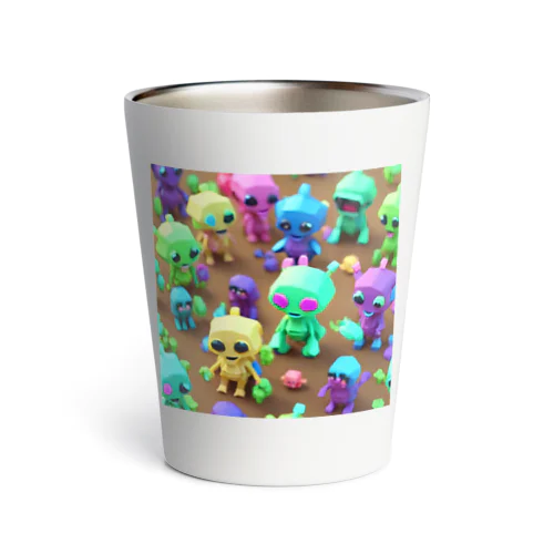 集まれKAWAii宇宙人 Thermo Tumbler