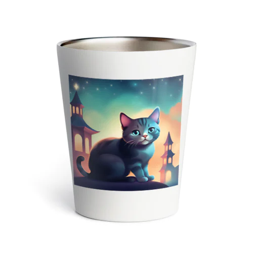 かわいい猫 Thermo Tumbler