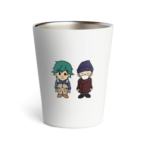 ともさん と オカピー Thermo Tumbler