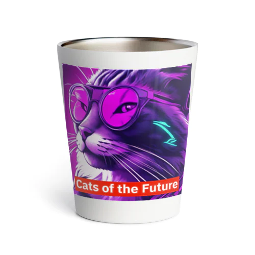 Cats of the Future Thermo Tumbler