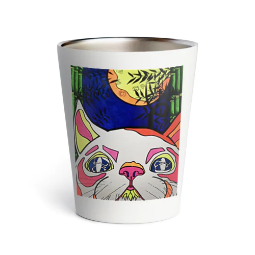 カラフルな可愛い猫アイテム Thermo Tumbler