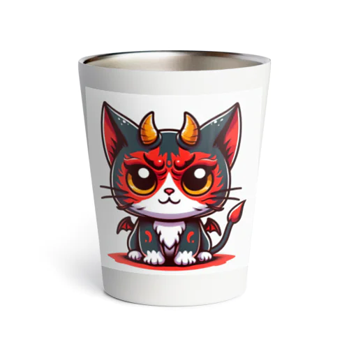 ！結構強い悪魔にゃんこ！ Thermo Tumbler