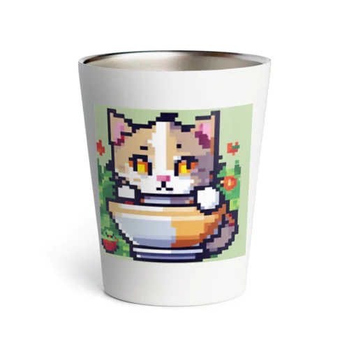 マグカップかくれんぼ猫 Thermo Tumbler