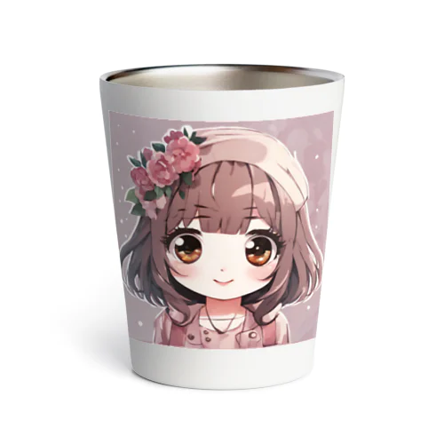 かわいい女の子 Thermo Tumbler