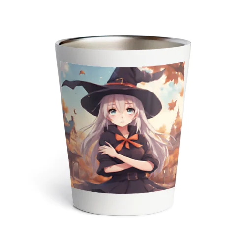 秋の魔女っ子さん Thermo Tumbler