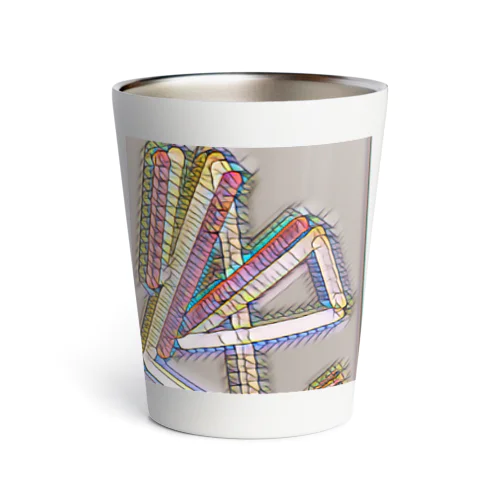 【Abstract Design】No title - Mosaic🤭 Thermo Tumbler