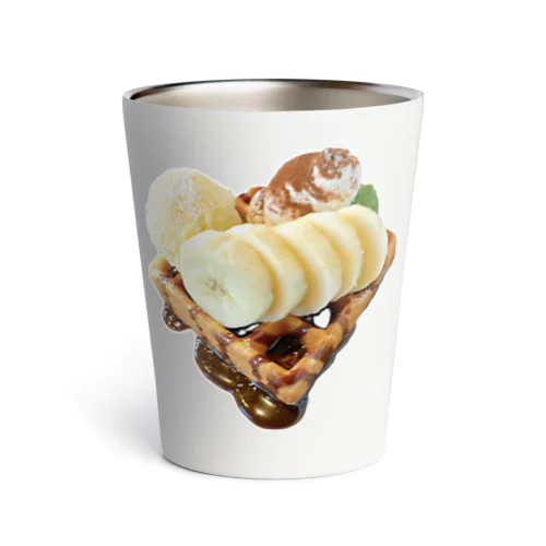 ベルギーバナナチョコワッフル Thermo Tumbler