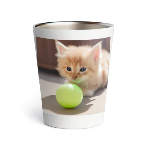 もふもふな子猫 Thermo Tumbler