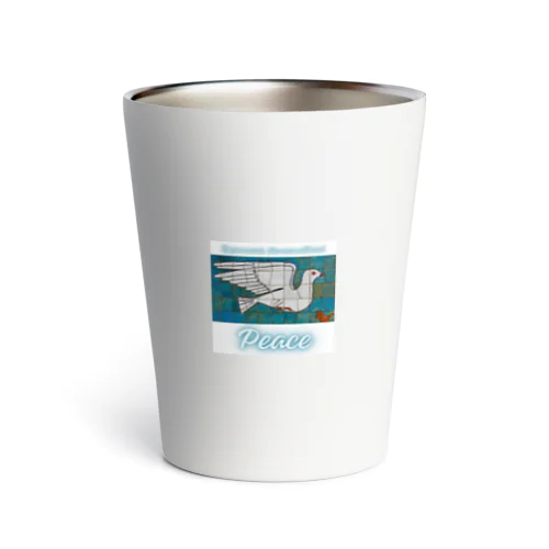 Peace　平和の鳩 Thermo Tumbler