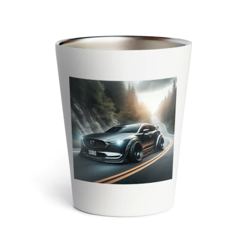 Custom CX-8 Attacked Winding Road Thermo Tumbler