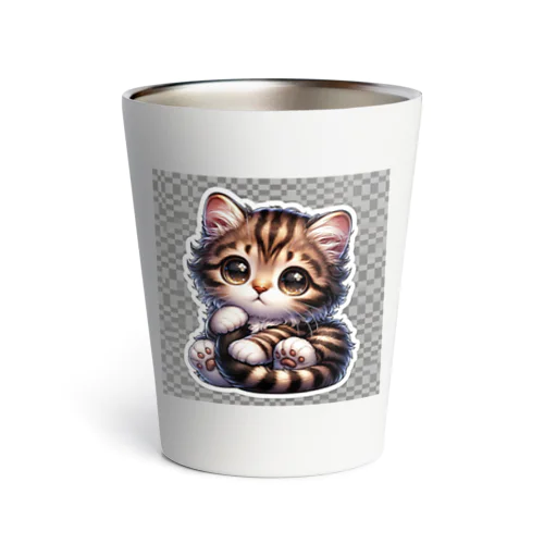 可愛い子猫 Thermo Tumbler