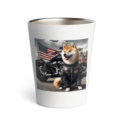 アメリカンライダー柴犬 Thermo Tumbler