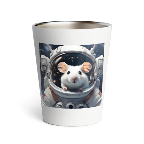 宇宙旅行する白いハムスター Thermo Tumbler