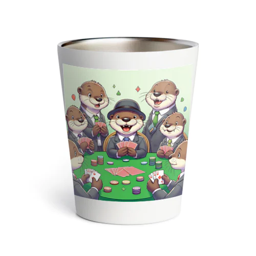 カワウソポーカー Thermo Tumbler